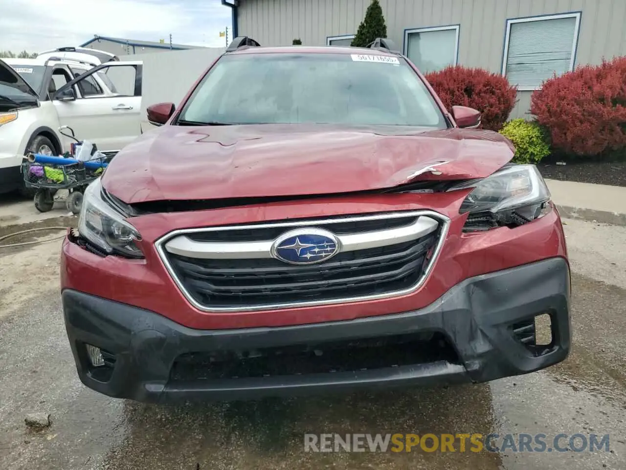 5 Фотография поврежденного автомобиля 4S4BTAFC3M3135657 SUBARU OUTBACK 2021