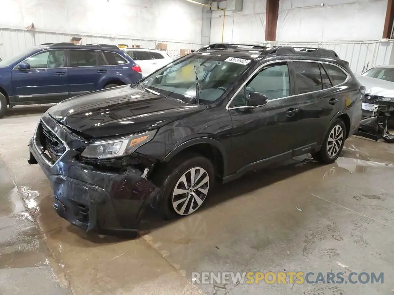 1 Photograph of a damaged car 4S4BTAFC7M3162389 SUBARU OUTBACK 2021