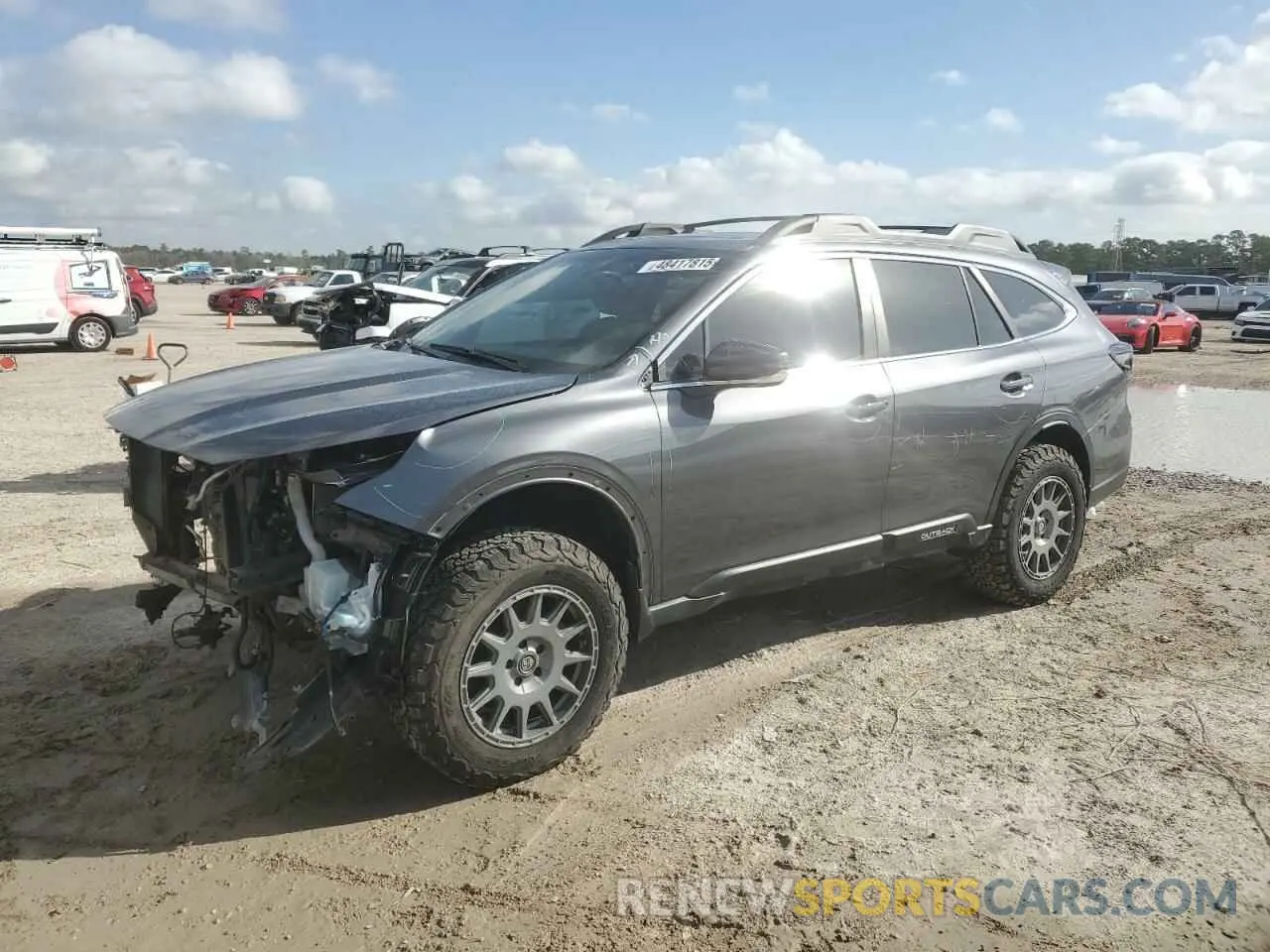 1 Photograph of a damaged car 4S4BTAFCXM3170891 SUBARU OUTBACK 2021