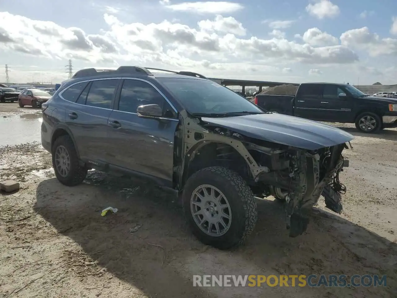 4 Photograph of a damaged car 4S4BTAFCXM3170891 SUBARU OUTBACK 2021