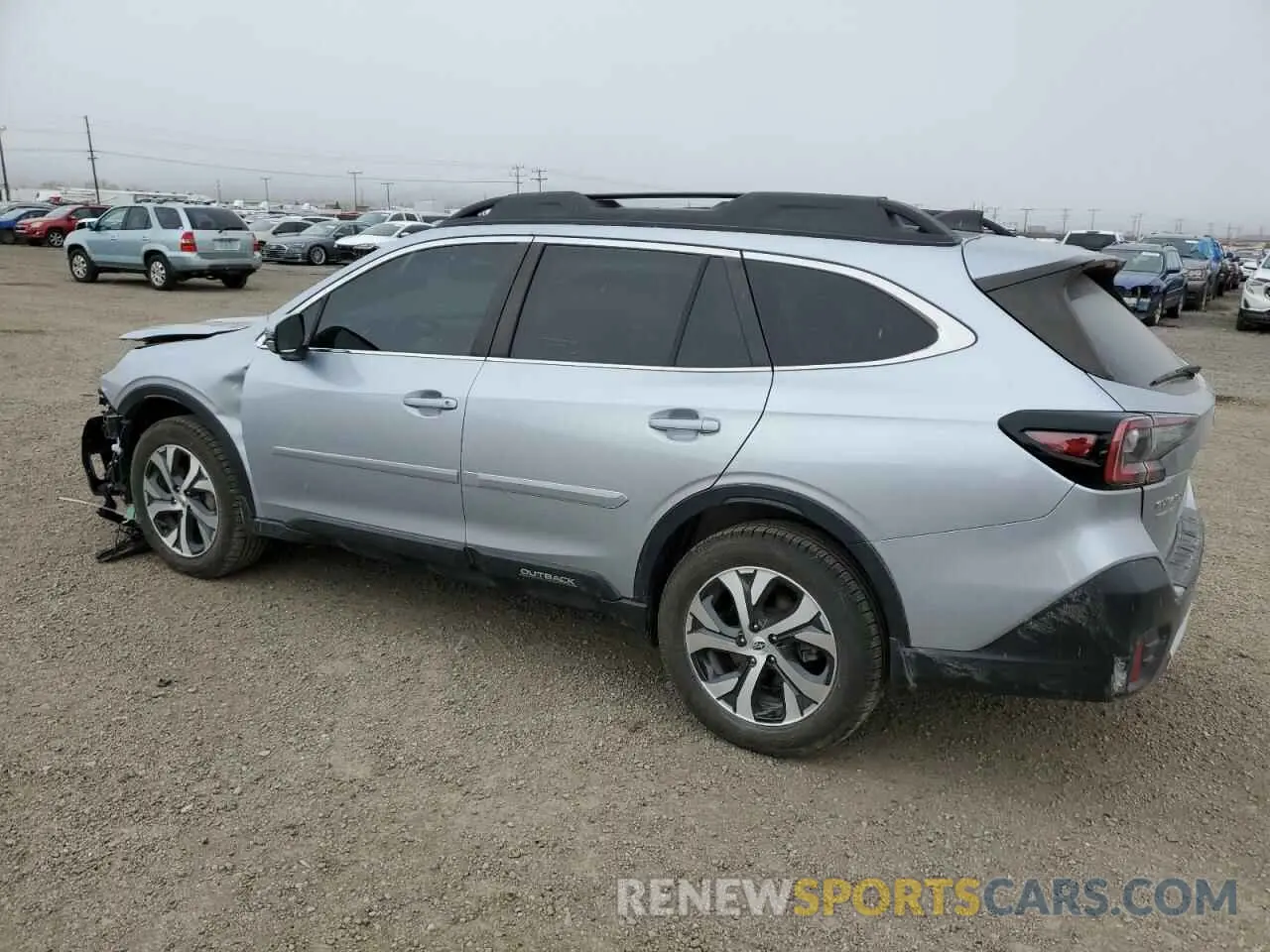 2 Photograph of a damaged car 4S4BTAMC2M3132915 SUBARU OUTBACK 2021