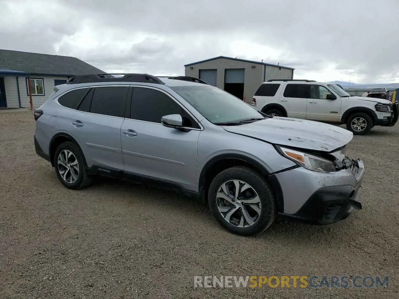 4 Photograph of a damaged car 4S4BTAMC2M3132915 SUBARU OUTBACK 2021