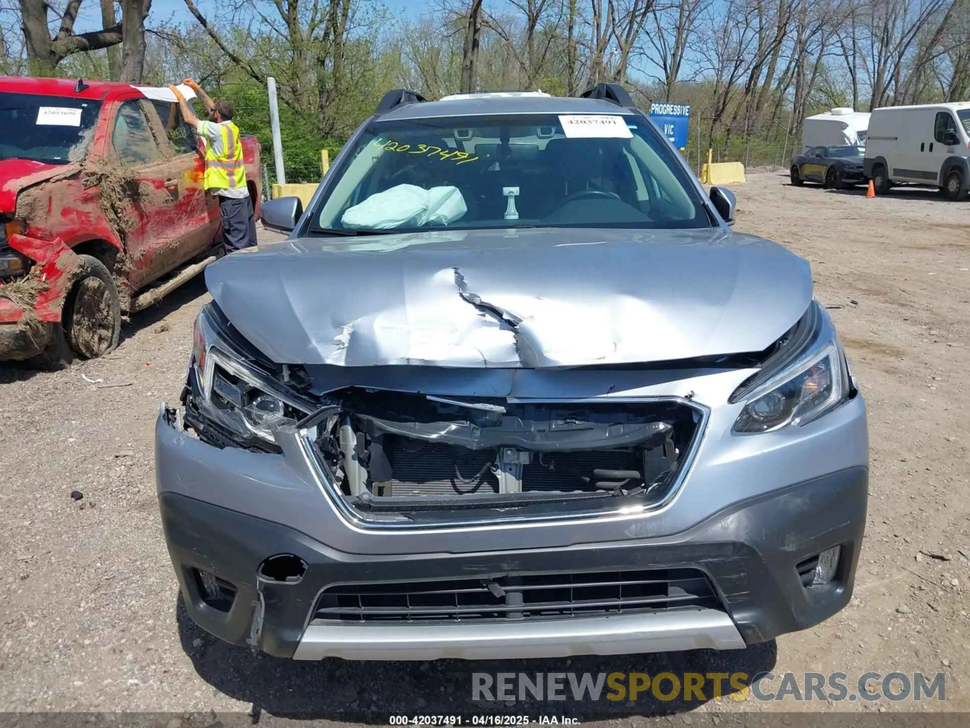 13 Фотография поврежденного автомобиля 4S4BTAMC4M3183350 SUBARU OUTBACK 2021