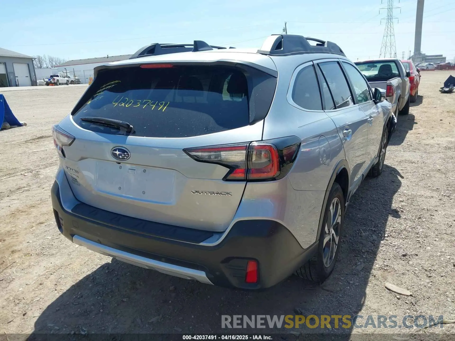 4 Фотография поврежденного автомобиля 4S4BTAMC4M3183350 SUBARU OUTBACK 2021