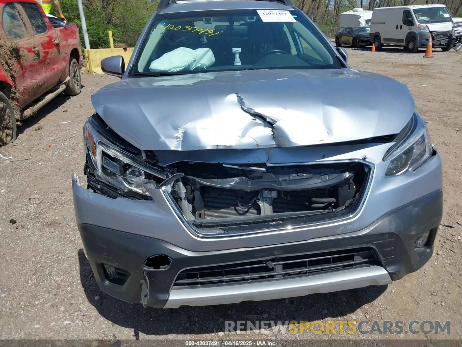 6 Фотография поврежденного автомобиля 4S4BTAMC4M3183350 SUBARU OUTBACK 2021