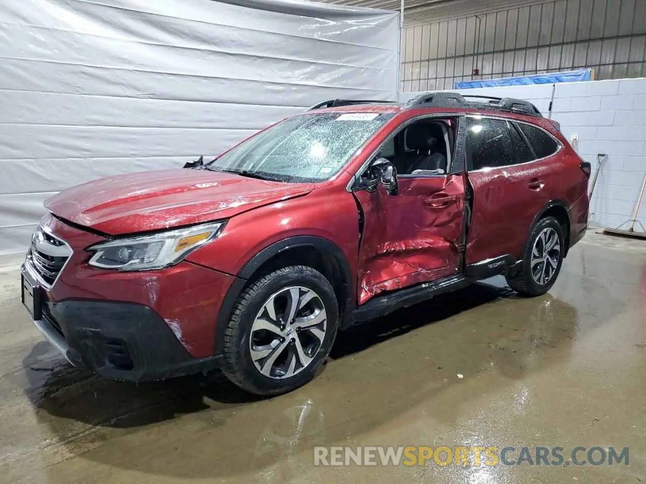 1 Фотография поврежденного автомобиля 4S4BTANC0M3191959 SUBARU OUTBACK 2021
