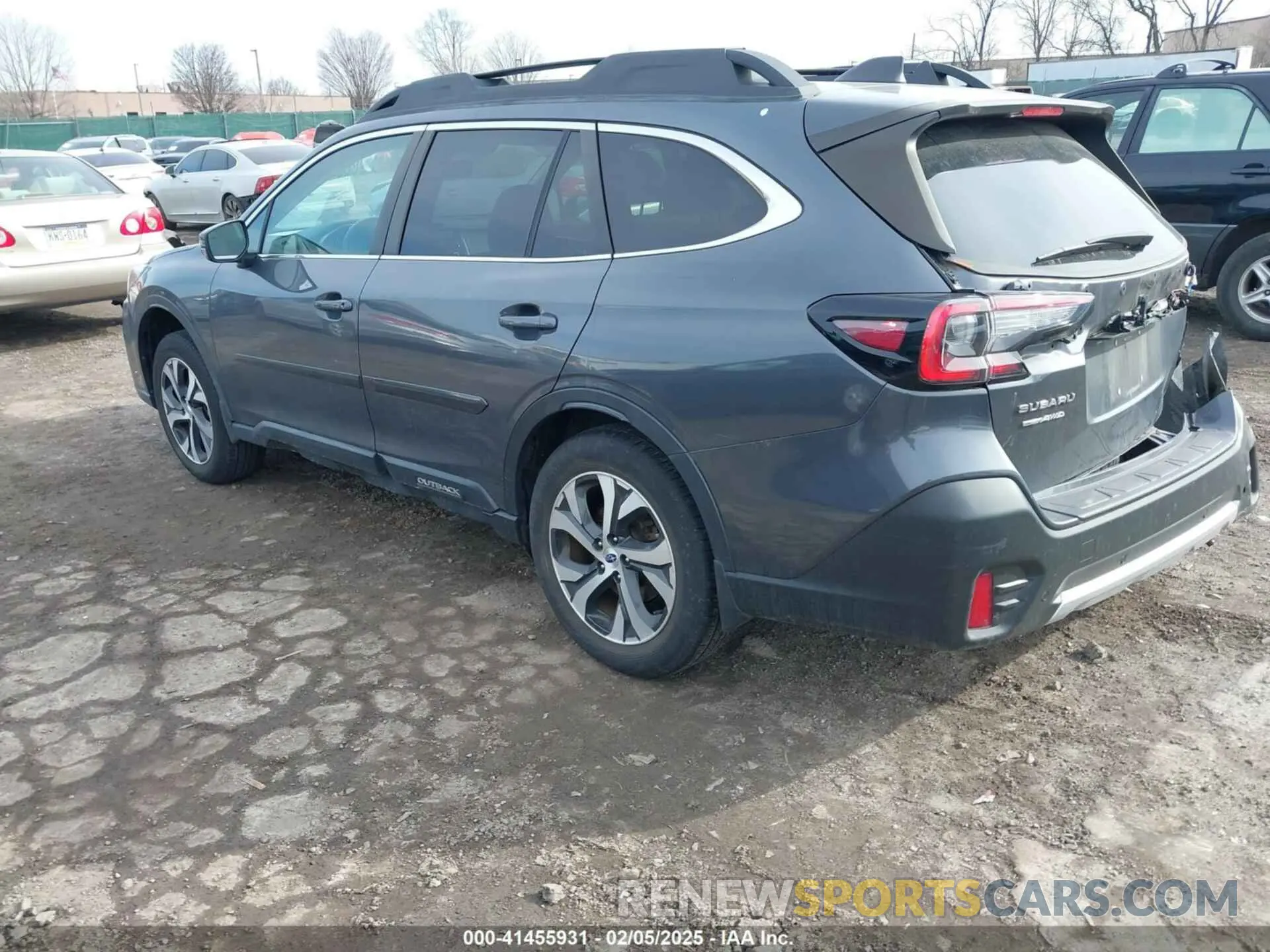 3 Фотография поврежденного автомобиля 4S4BTANC1M3180338 SUBARU OUTBACK 2021