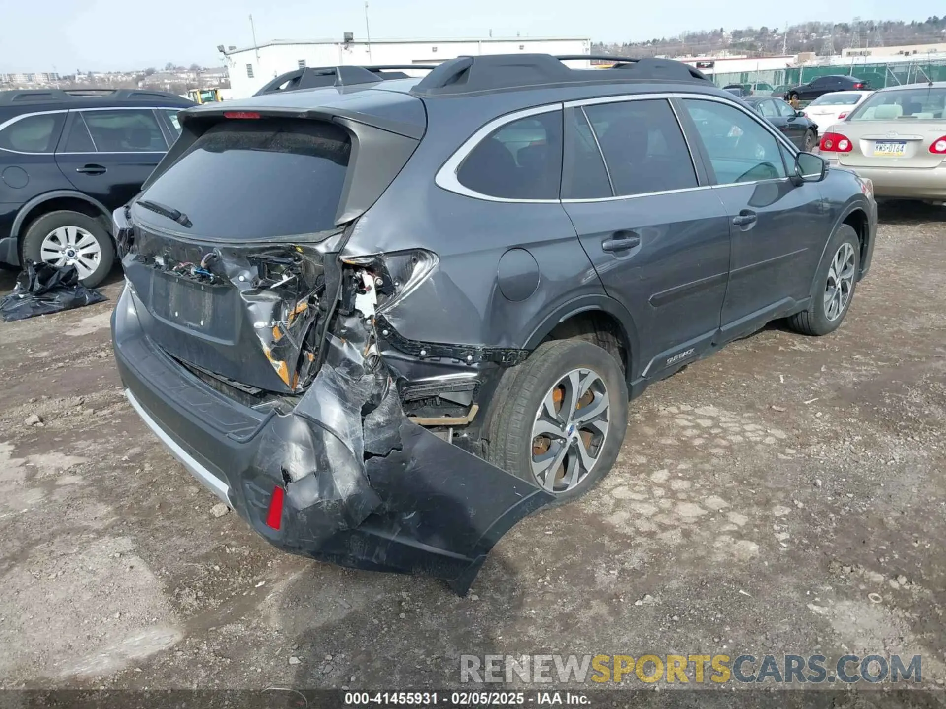 4 Фотография поврежденного автомобиля 4S4BTANC1M3180338 SUBARU OUTBACK 2021