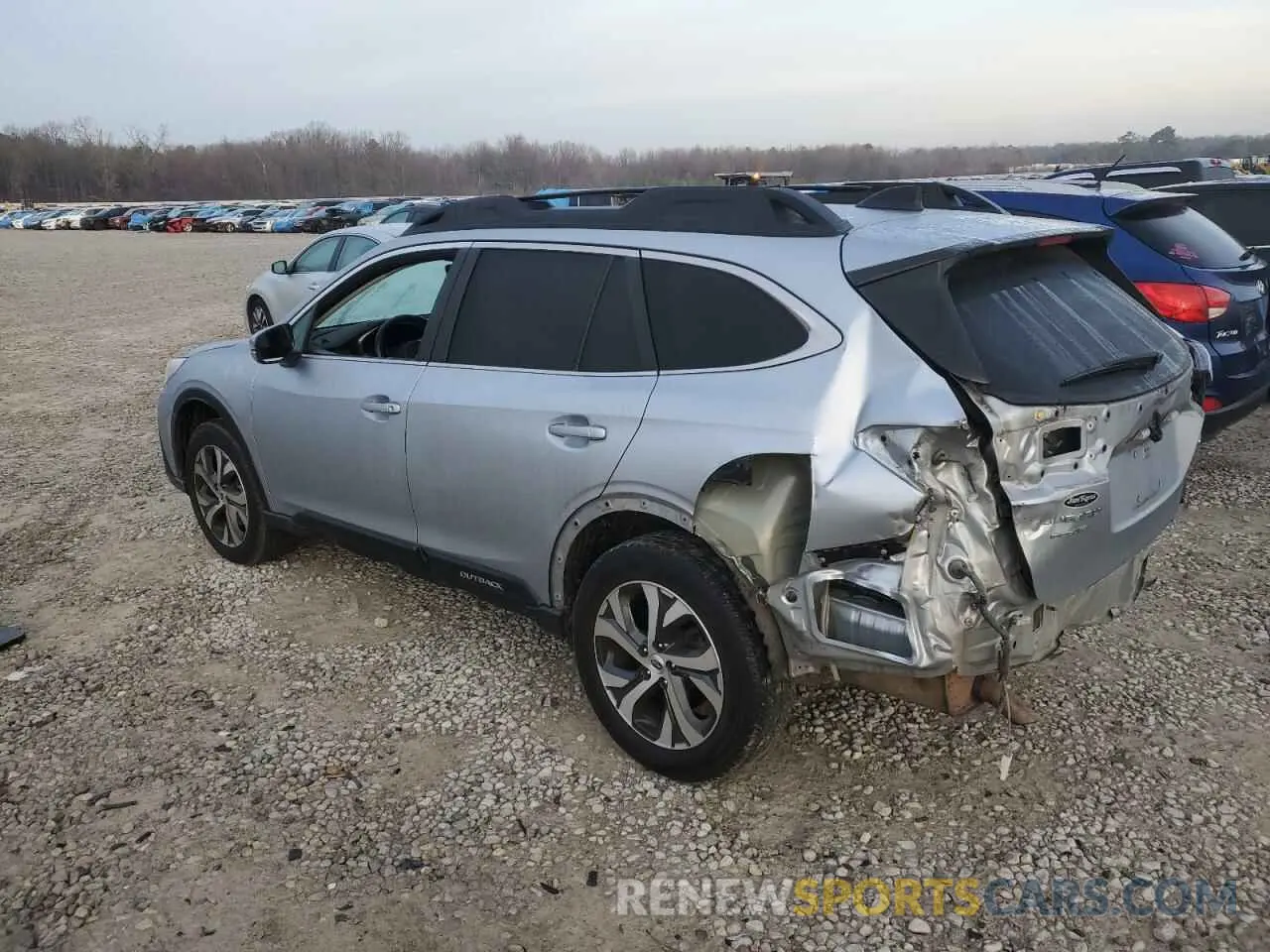 2 Photograph of a damaged car 4S4BTANC2M3160468 SUBARU OUTBACK 2021