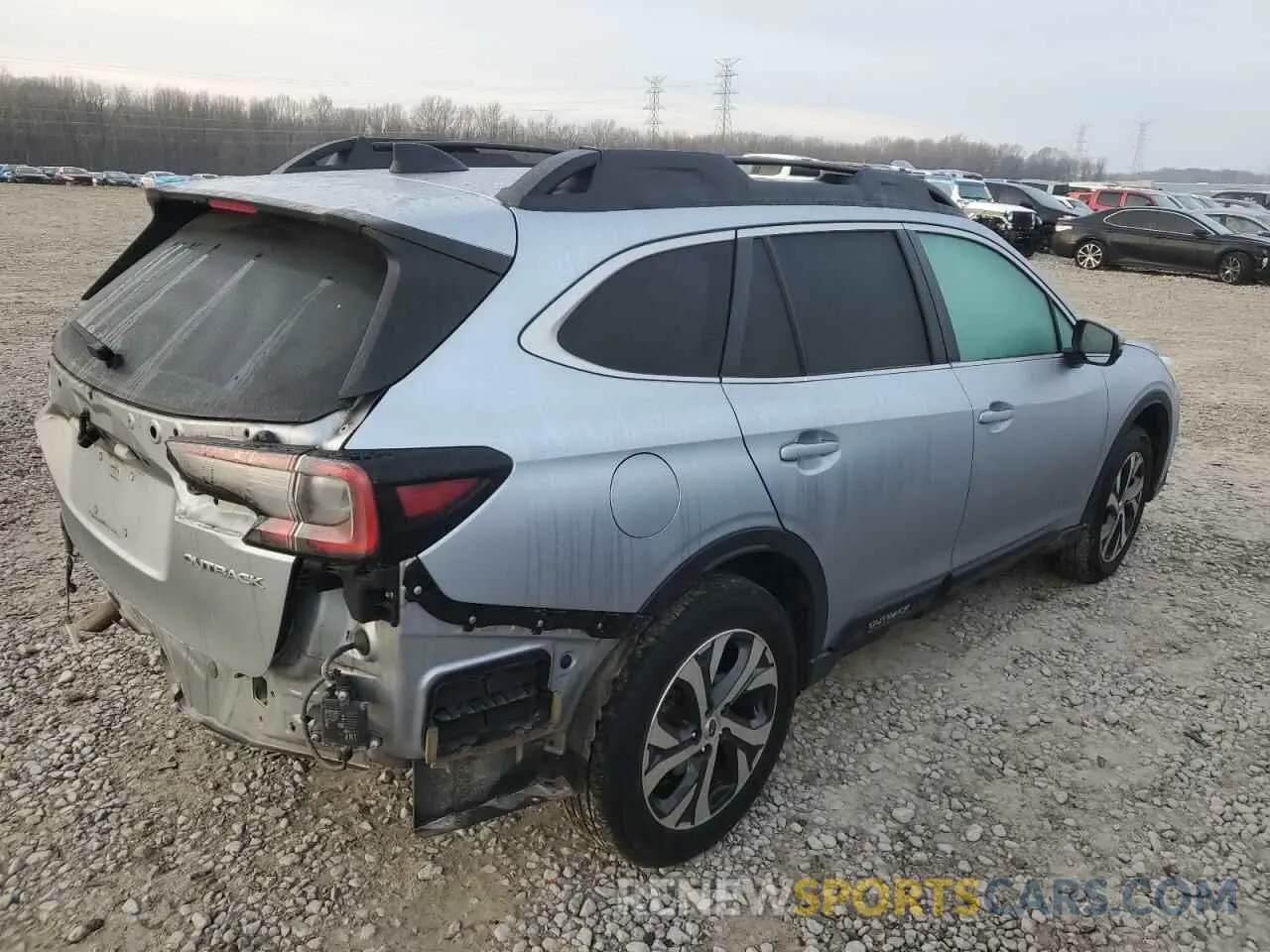 3 Photograph of a damaged car 4S4BTANC2M3160468 SUBARU OUTBACK 2021