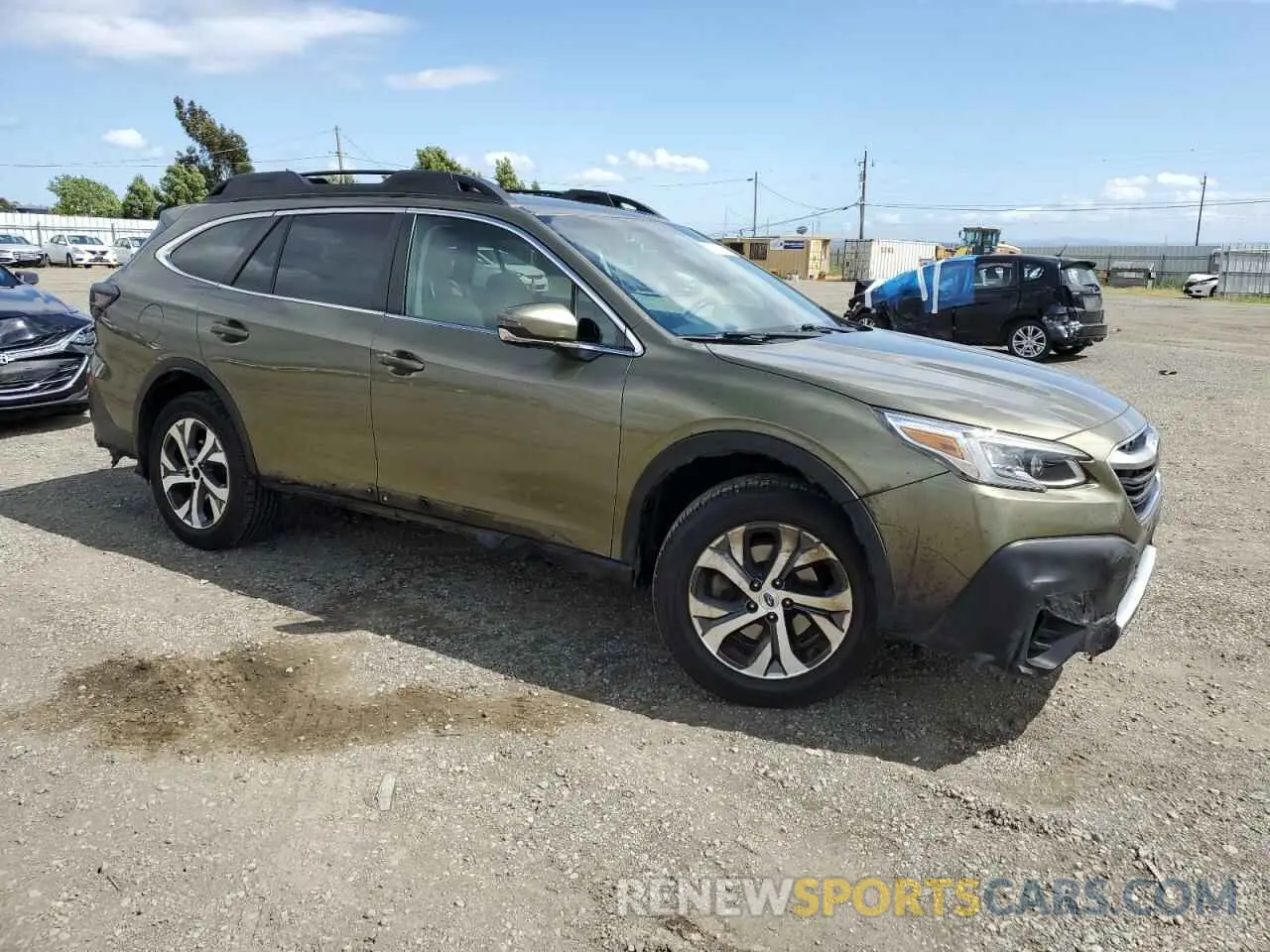 4 Photograph of a damaged car 4S4BTANC4M3149472 SUBARU OUTBACK 2021