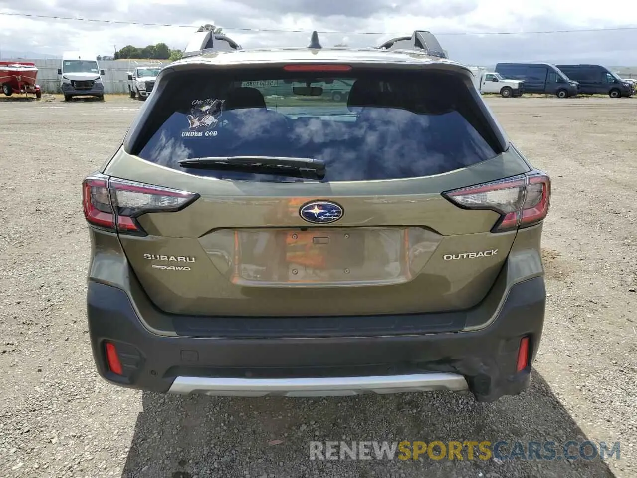 6 Photograph of a damaged car 4S4BTANC4M3149472 SUBARU OUTBACK 2021