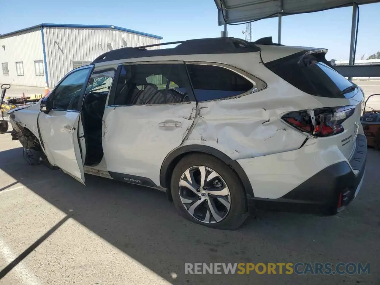 2 Photograph of a damaged car 4S4BTANC4M3150010 SUBARU OUTBACK 2021