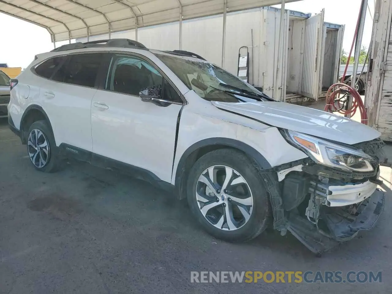 4 Photograph of a damaged car 4S4BTANC4M3150010 SUBARU OUTBACK 2021