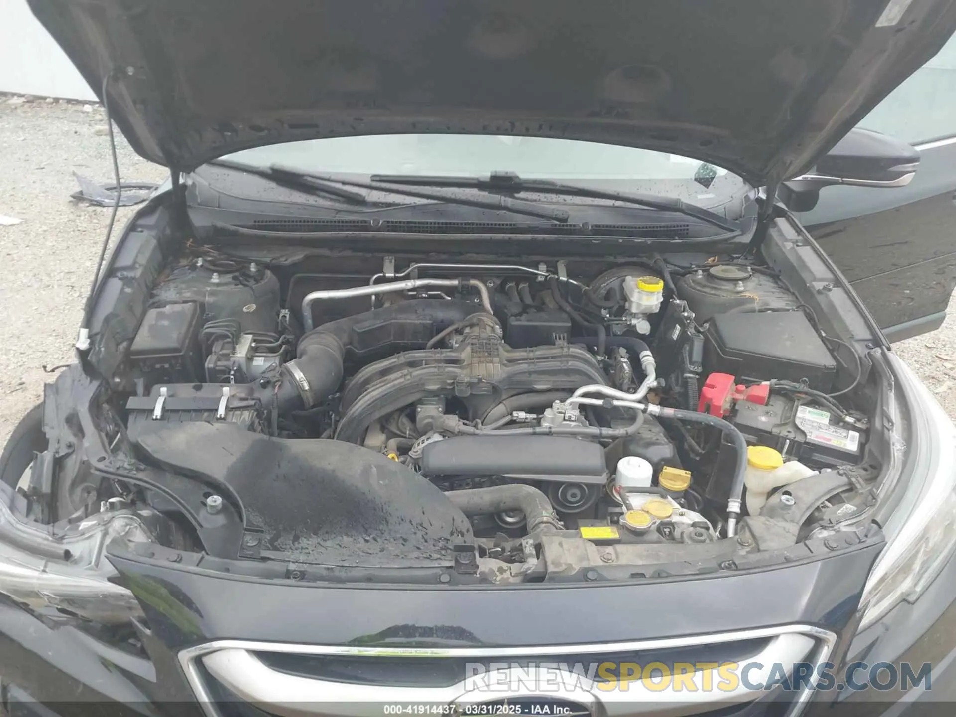 10 Photograph of a damaged car 4S4BTANC4M3205829 SUBARU OUTBACK 2021