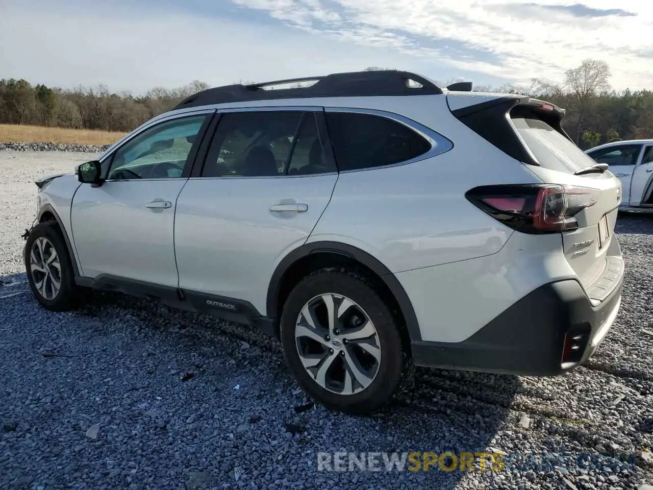 2 Photograph of a damaged car 4S4BTANC4M3223389 SUBARU OUTBACK 2021