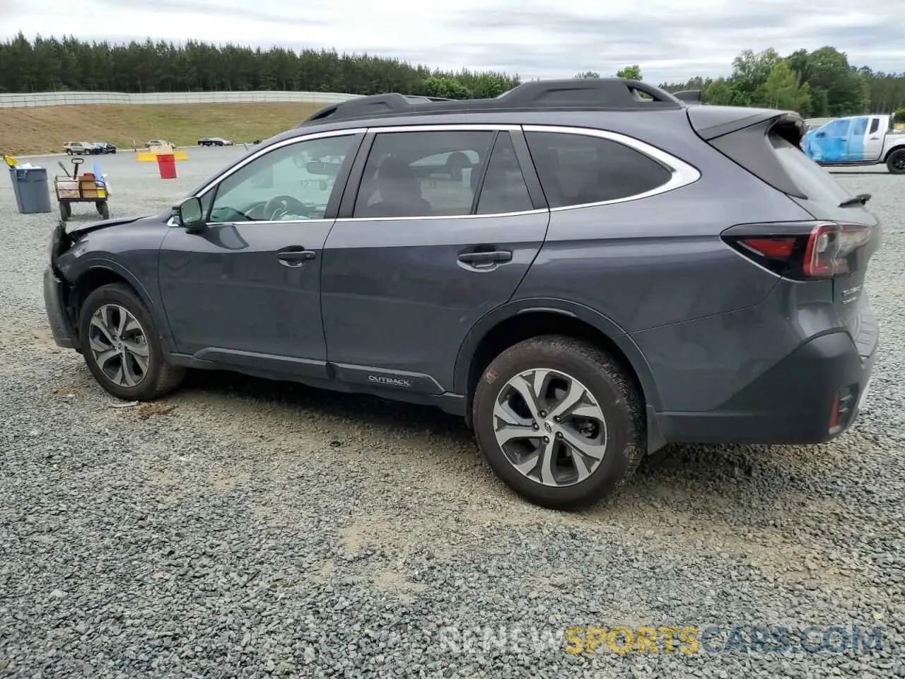 2 Photograph of a damaged car 4S4BTANC7M3183485 SUBARU OUTBACK 2021
