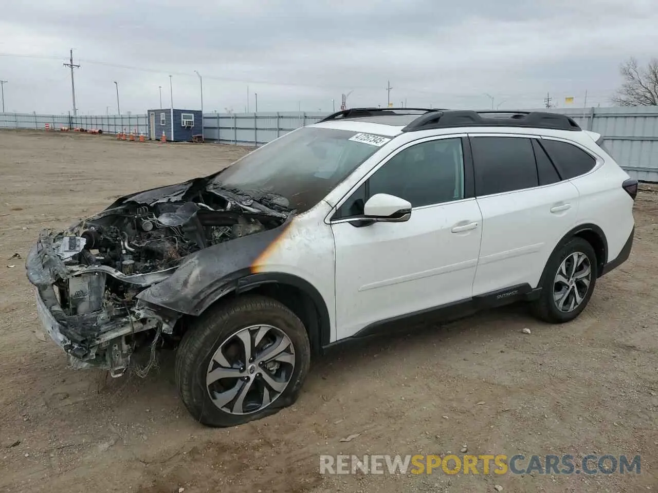1 Photograph of a damaged car 4S4BTANC7M3220079 SUBARU OUTBACK 2021