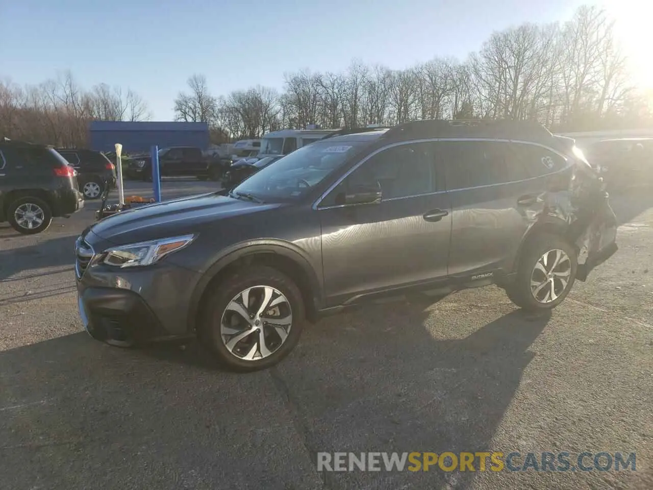 1 Photograph of a damaged car 4S4BTANC9M3168227 SUBARU OUTBACK 2021