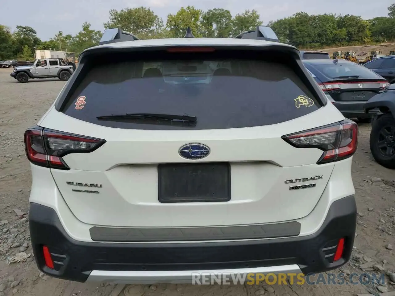 6 Photograph of a damaged car 4S4BTAPC1M3136188 SUBARU OUTBACK 2021