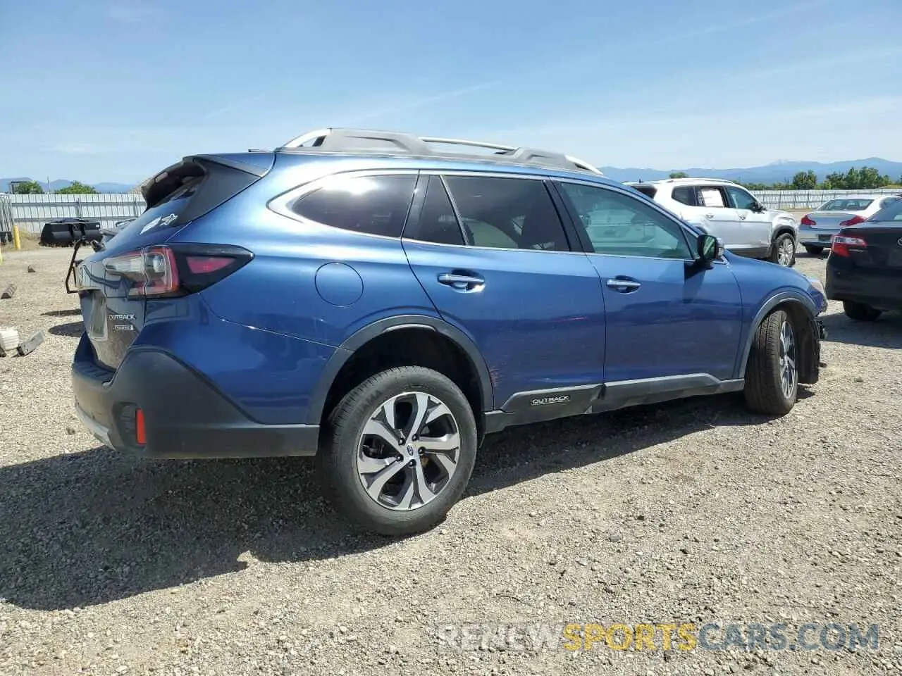 3 Photograph of a damaged car 4S4BTAPC2M3106567 SUBARU OUTBACK 2021