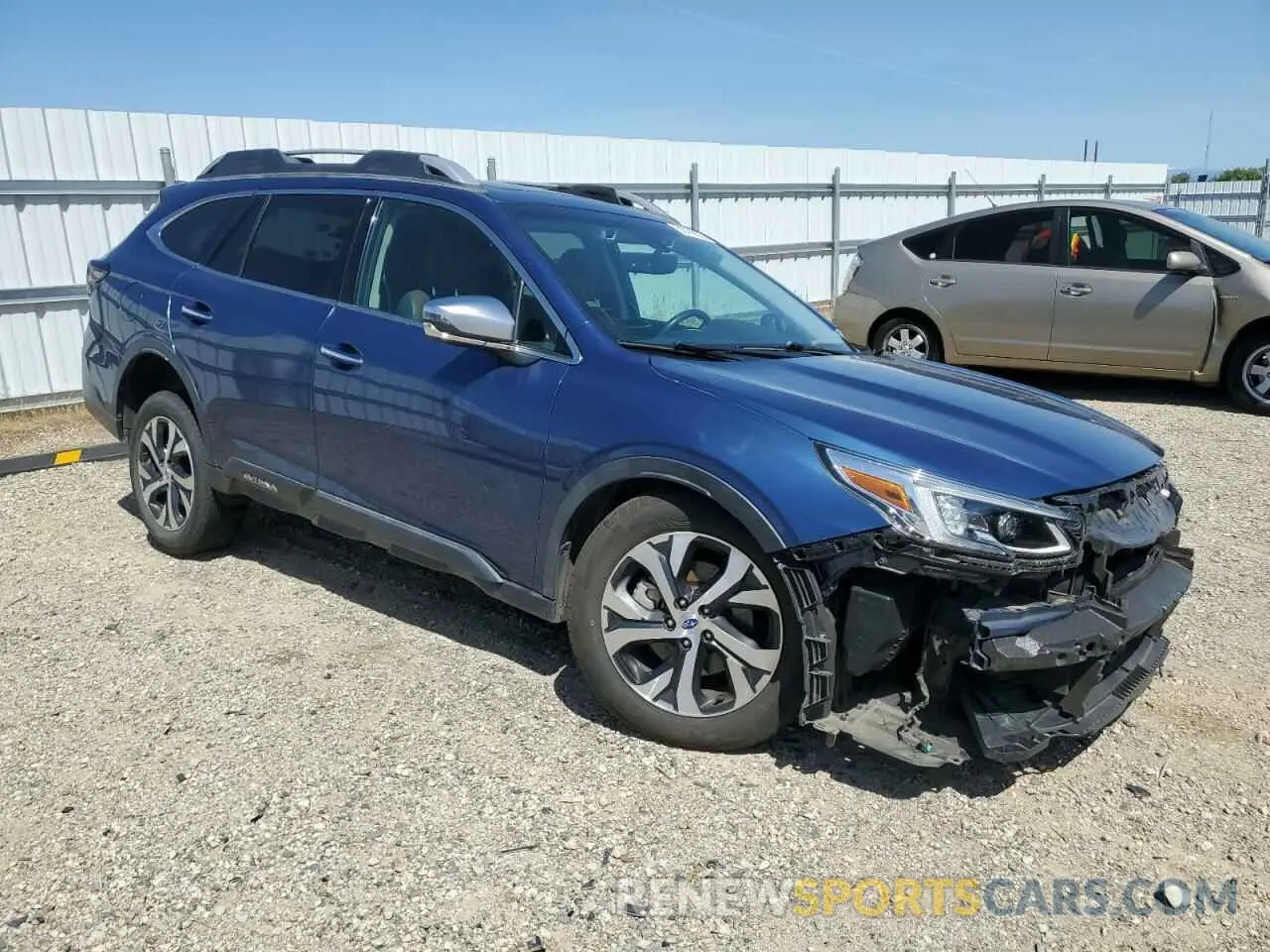 4 Photograph of a damaged car 4S4BTAPC2M3106567 SUBARU OUTBACK 2021