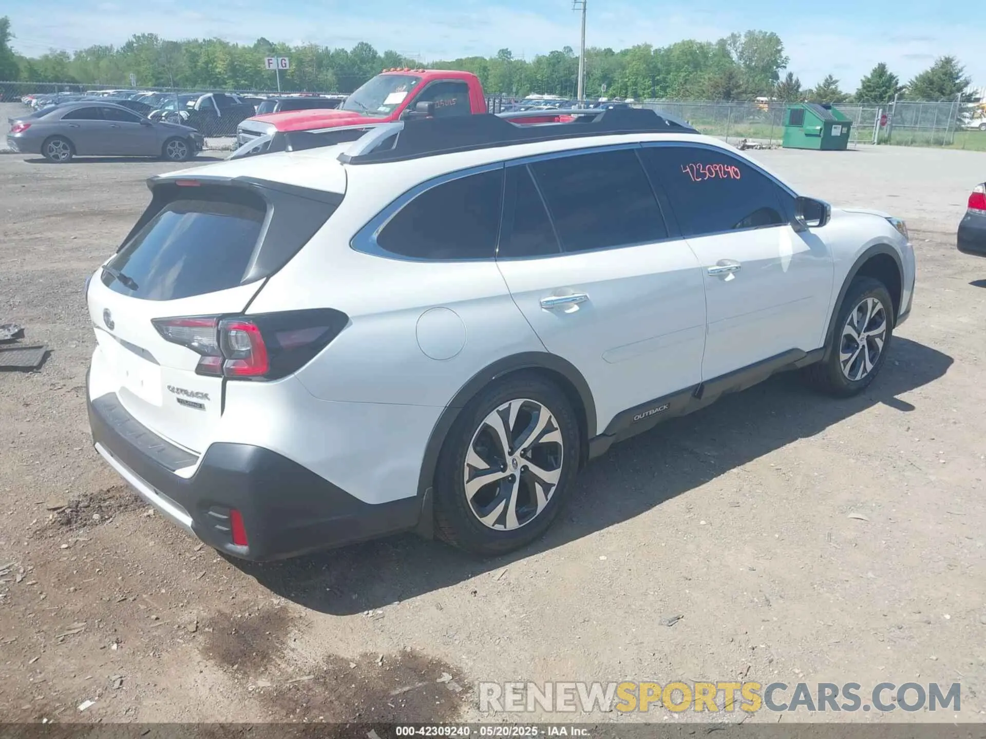 4 Photograph of a damaged car 4S4BTAPC2M3176845 SUBARU OUTBACK 2021