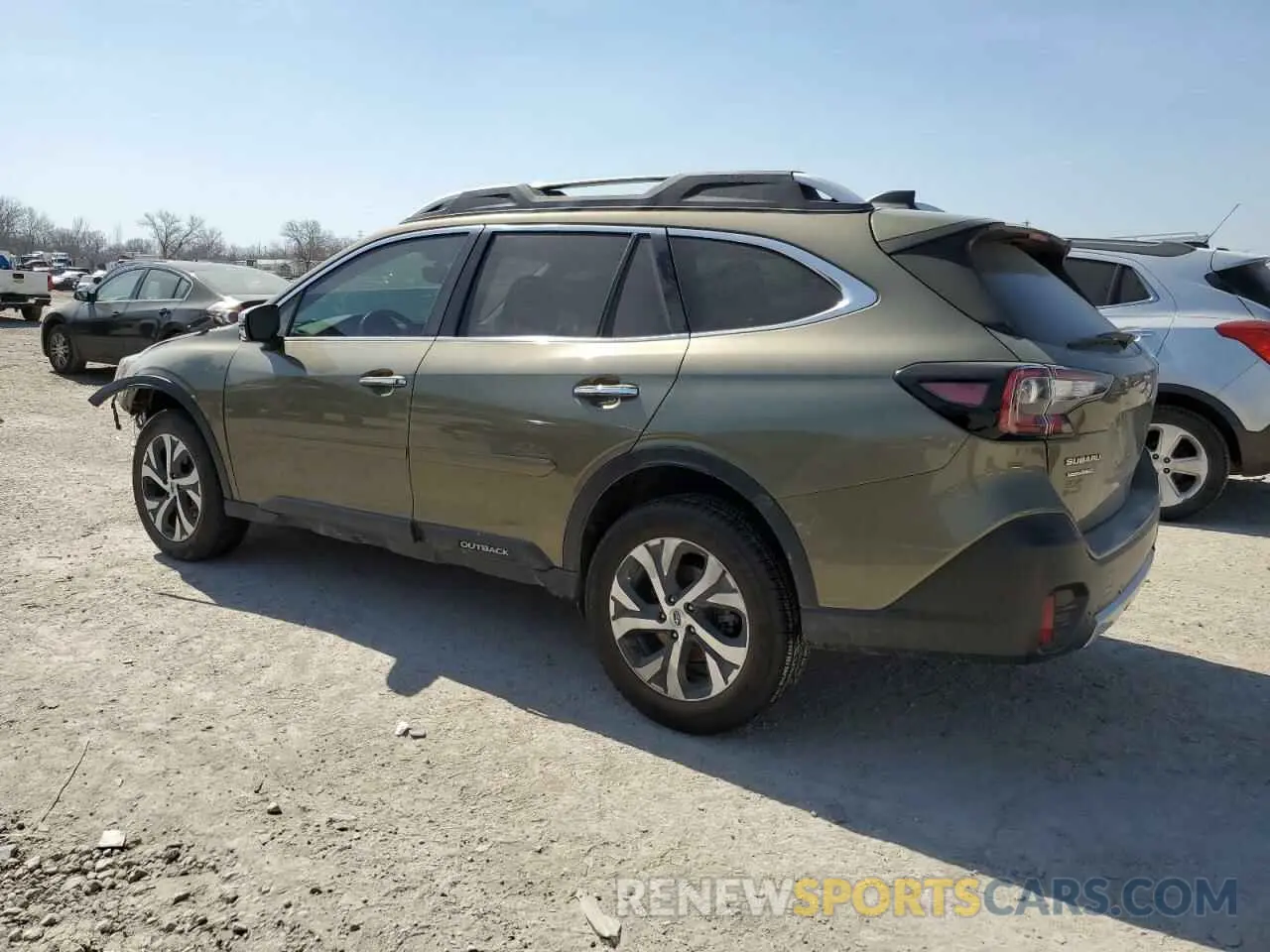 2 Photograph of a damaged car 4S4BTAPC5M3208669 SUBARU OUTBACK 2021