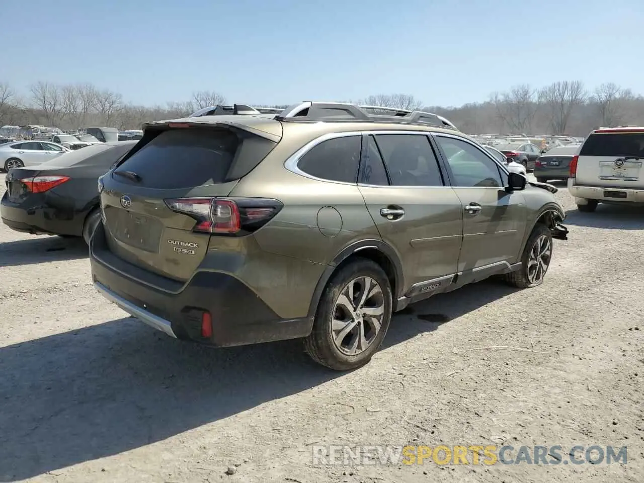 3 Photograph of a damaged car 4S4BTAPC5M3208669 SUBARU OUTBACK 2021