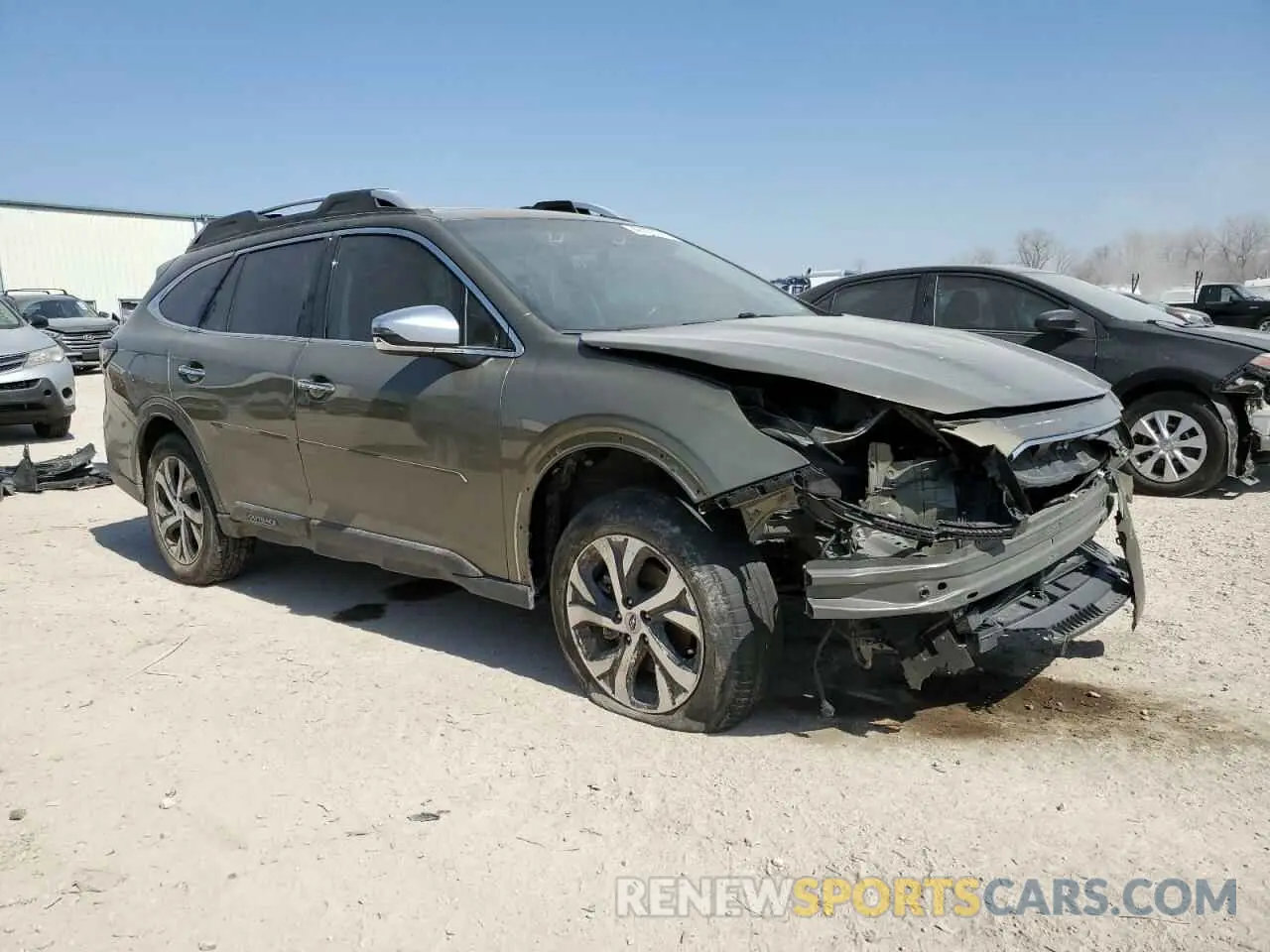 4 Photograph of a damaged car 4S4BTAPC5M3208669 SUBARU OUTBACK 2021