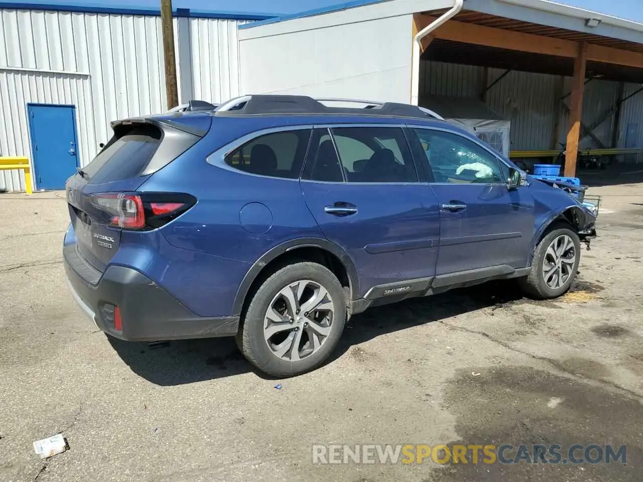 3 Photograph of a damaged car 4S4BTAPC5M3215461 SUBARU OUTBACK 2021