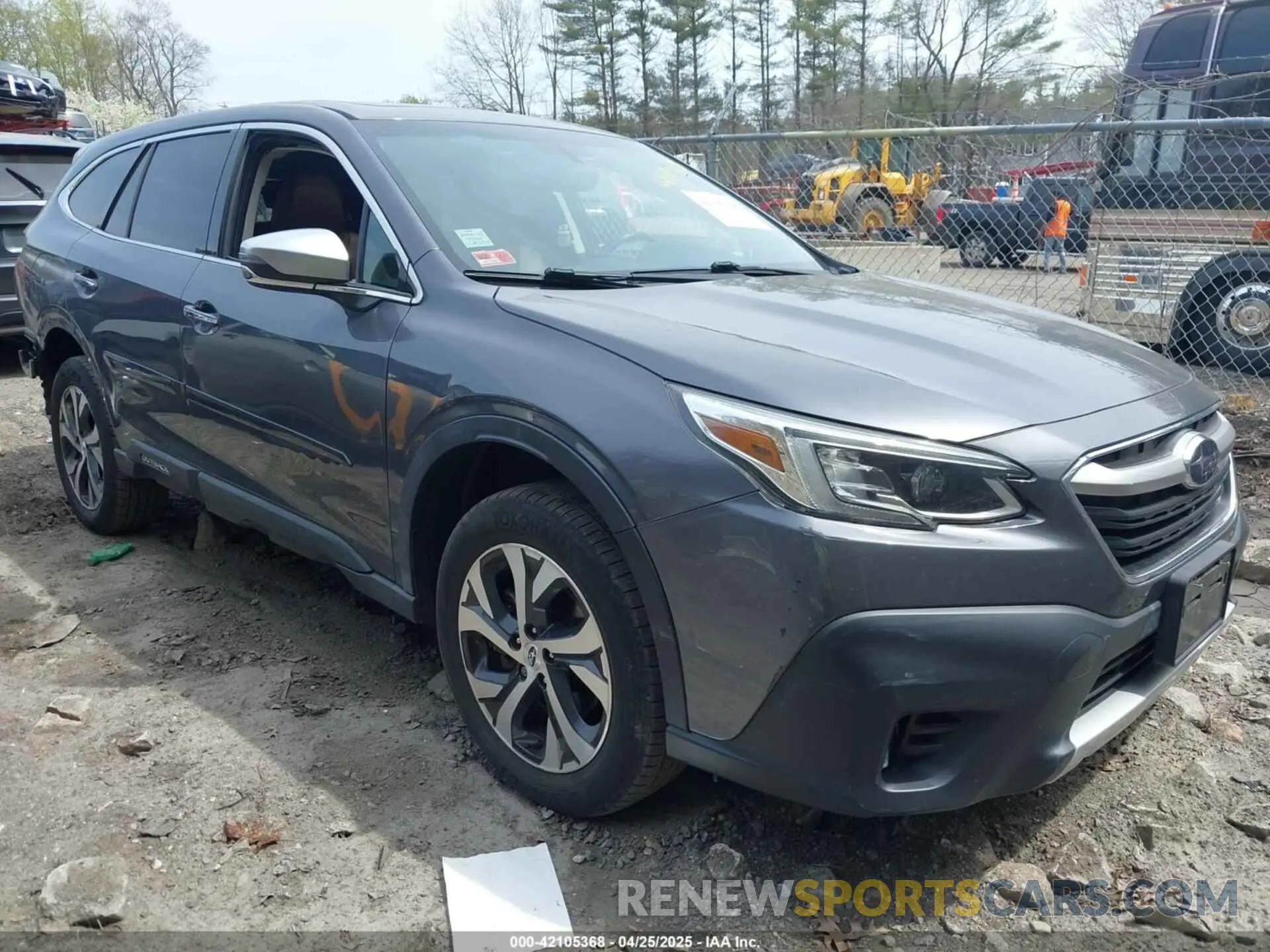 1 Photograph of a damaged car 4S4BTAPC8M3179703 SUBARU OUTBACK 2021