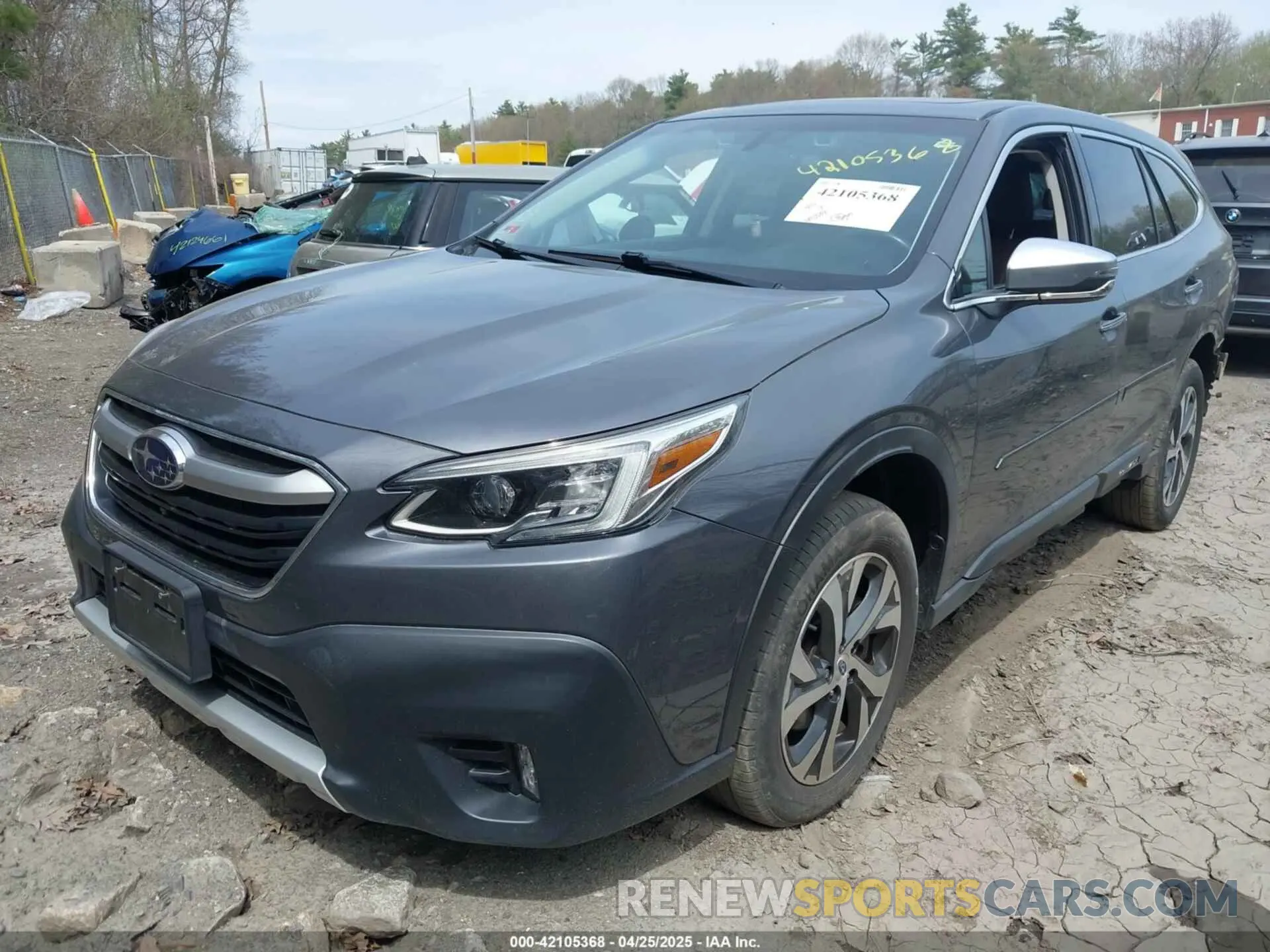 2 Photograph of a damaged car 4S4BTAPC8M3179703 SUBARU OUTBACK 2021