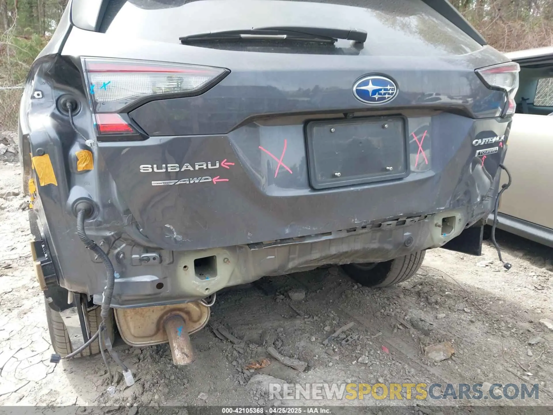 6 Photograph of a damaged car 4S4BTAPC8M3179703 SUBARU OUTBACK 2021