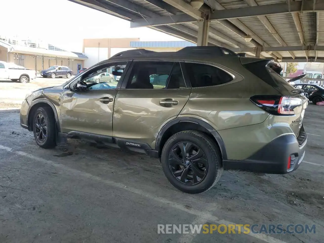 2 Photograph of a damaged car 4S4BTGLD4M3227019 SUBARU OUTBACK 2021