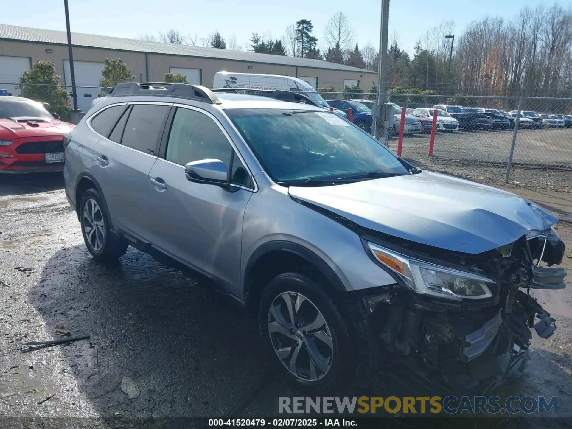 1 Фотография поврежденного автомобиля 4S4BTGND1M3119129 SUBARU OUTBACK 2021