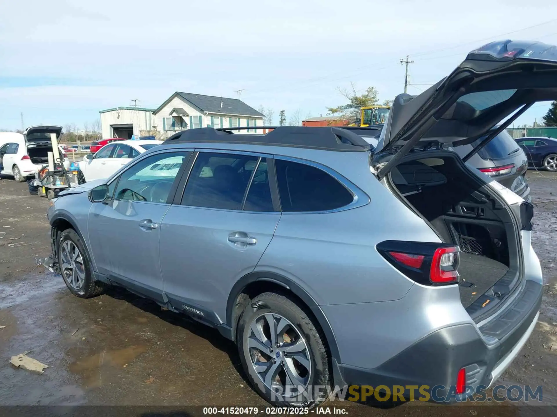 3 Фотография поврежденного автомобиля 4S4BTGND1M3119129 SUBARU OUTBACK 2021