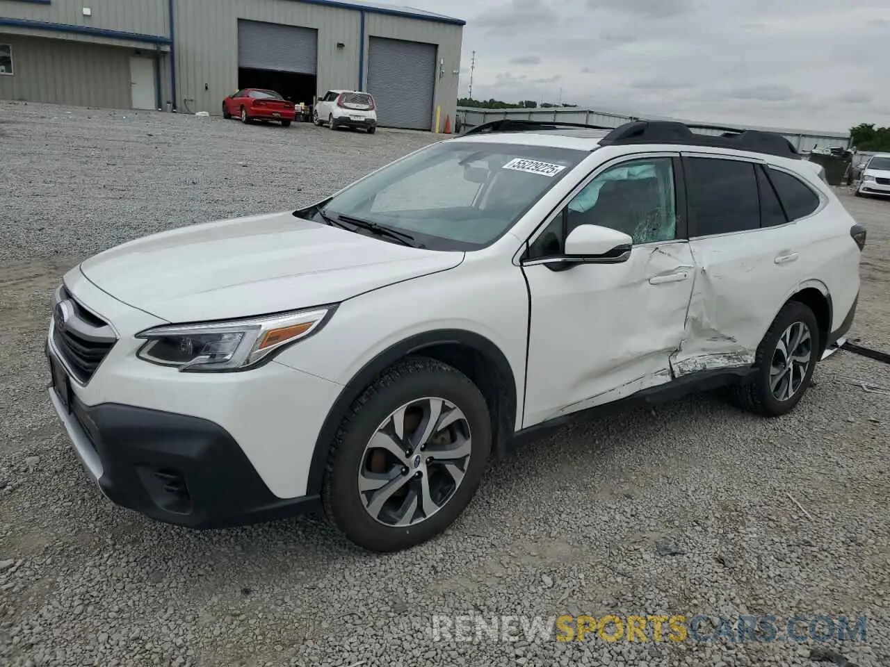 1 Photograph of a damaged car 4S4BTGND2M3157338 SUBARU OUTBACK 2021