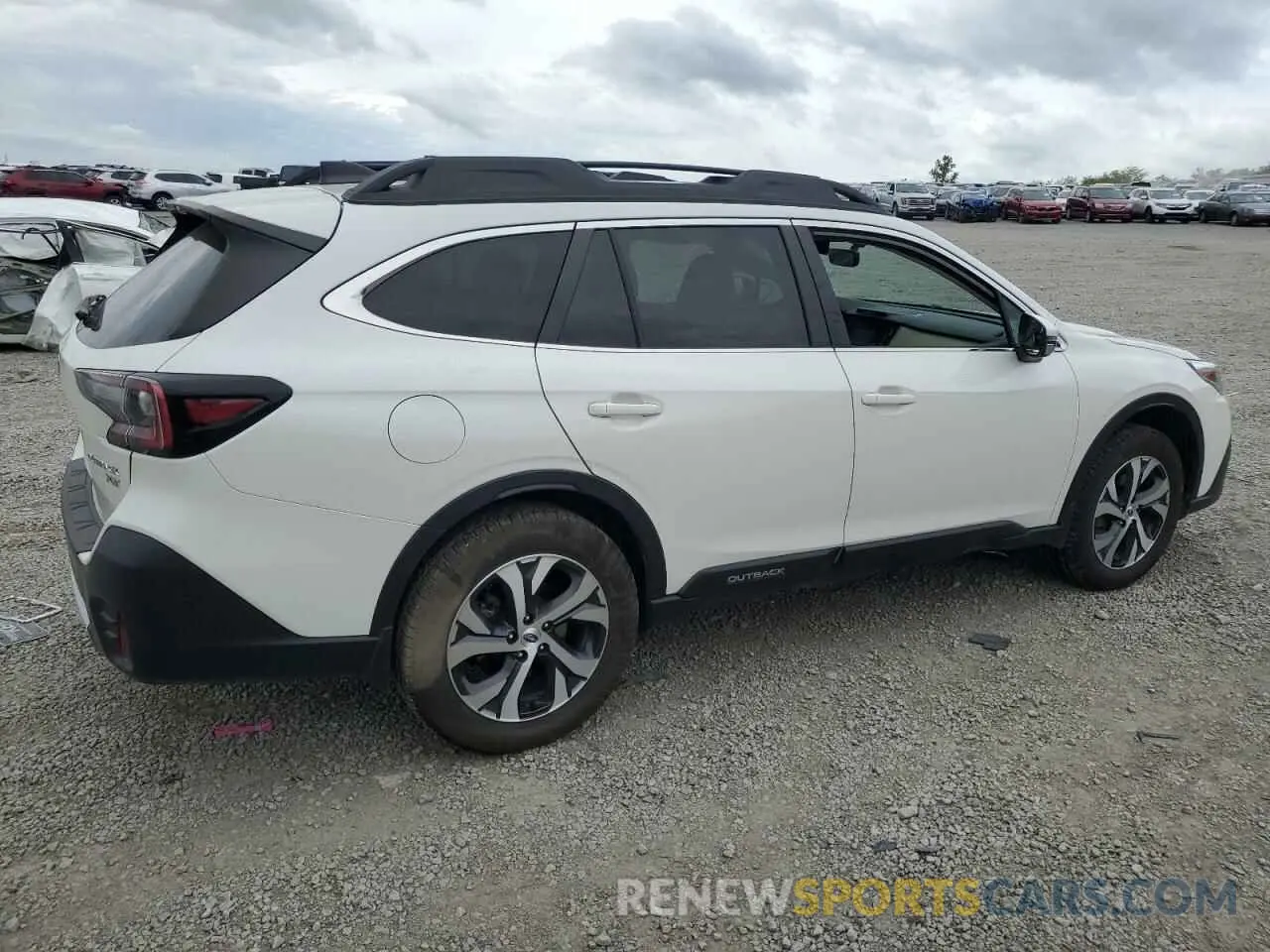 3 Photograph of a damaged car 4S4BTGND2M3157338 SUBARU OUTBACK 2021
