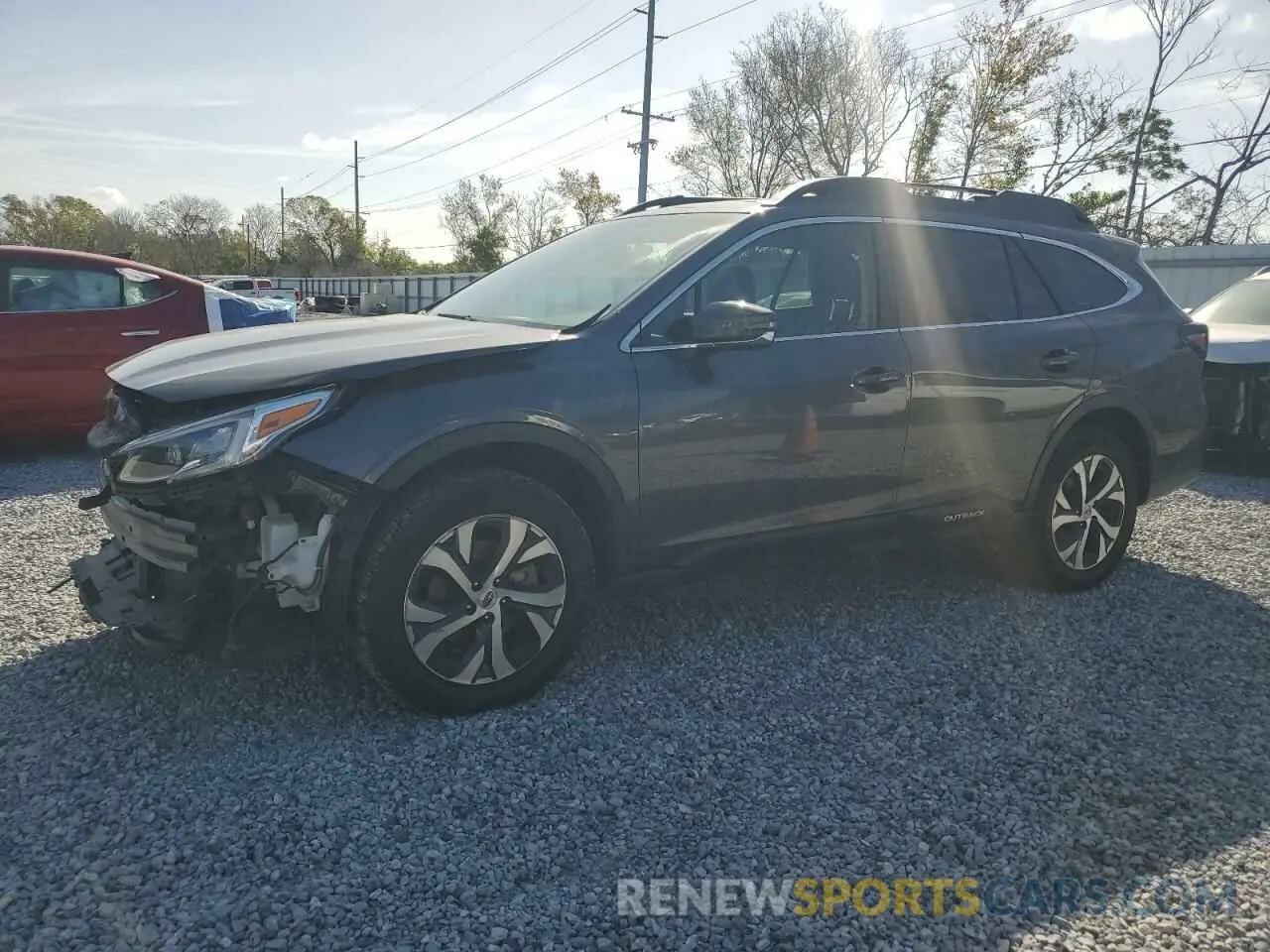 1 Photograph of a damaged car 4S4BTGND3M3170227 SUBARU OUTBACK 2021