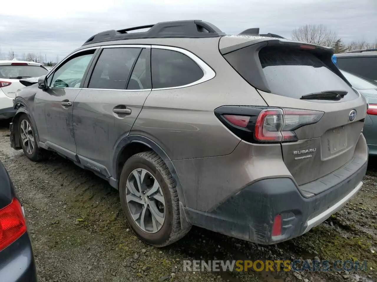 2 Photograph of a damaged car 4S4BTGND9M3100358 SUBARU OUTBACK 2021