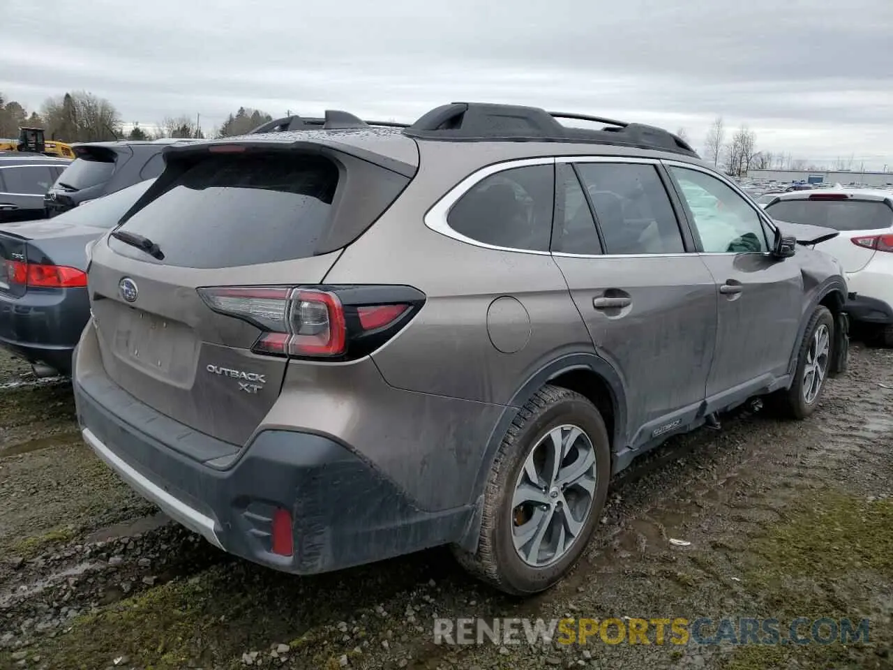 3 Photograph of a damaged car 4S4BTGND9M3100358 SUBARU OUTBACK 2021