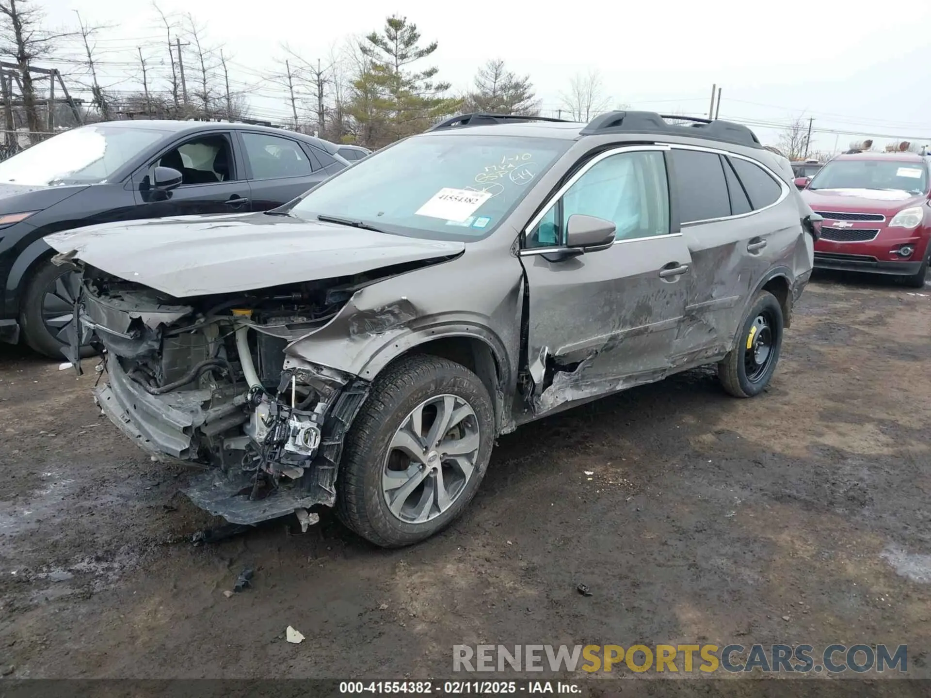 2 Photograph of a damaged car 4S4BTGND9M3151200 SUBARU OUTBACK 2021