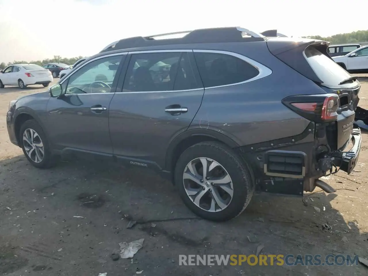 2 Фотография поврежденного автомобиля 4S4BTGPD1M3146571 SUBARU OUTBACK 2021
