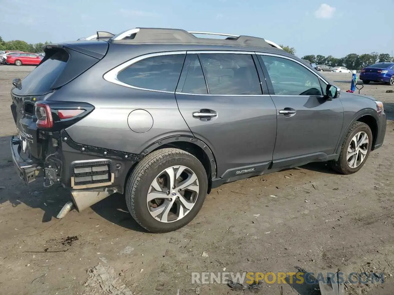 3 Фотография поврежденного автомобиля 4S4BTGPD1M3146571 SUBARU OUTBACK 2021
