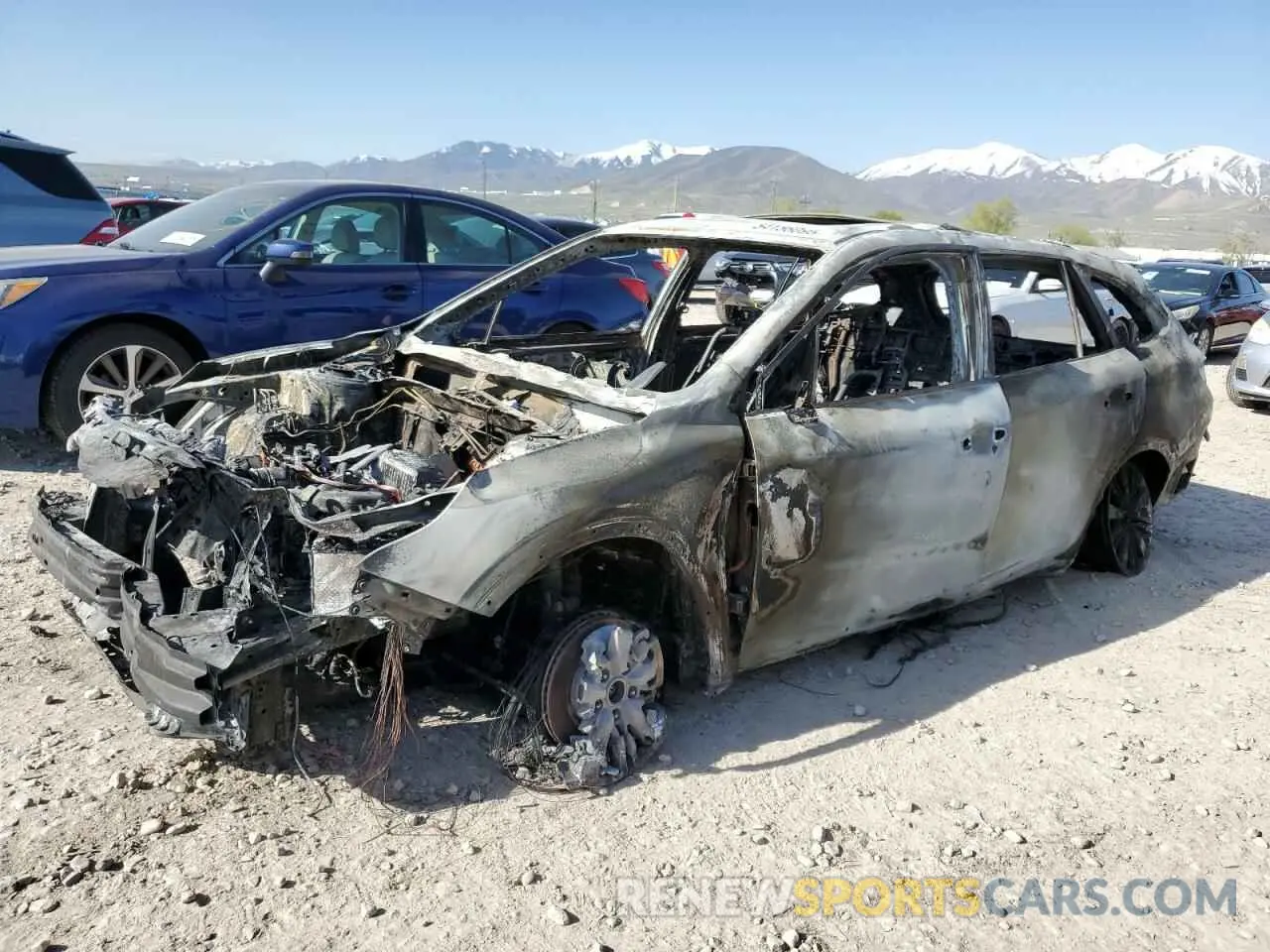 1 Photograph of a damaged car 4S4BTGPD2M3186321 SUBARU OUTBACK 2021