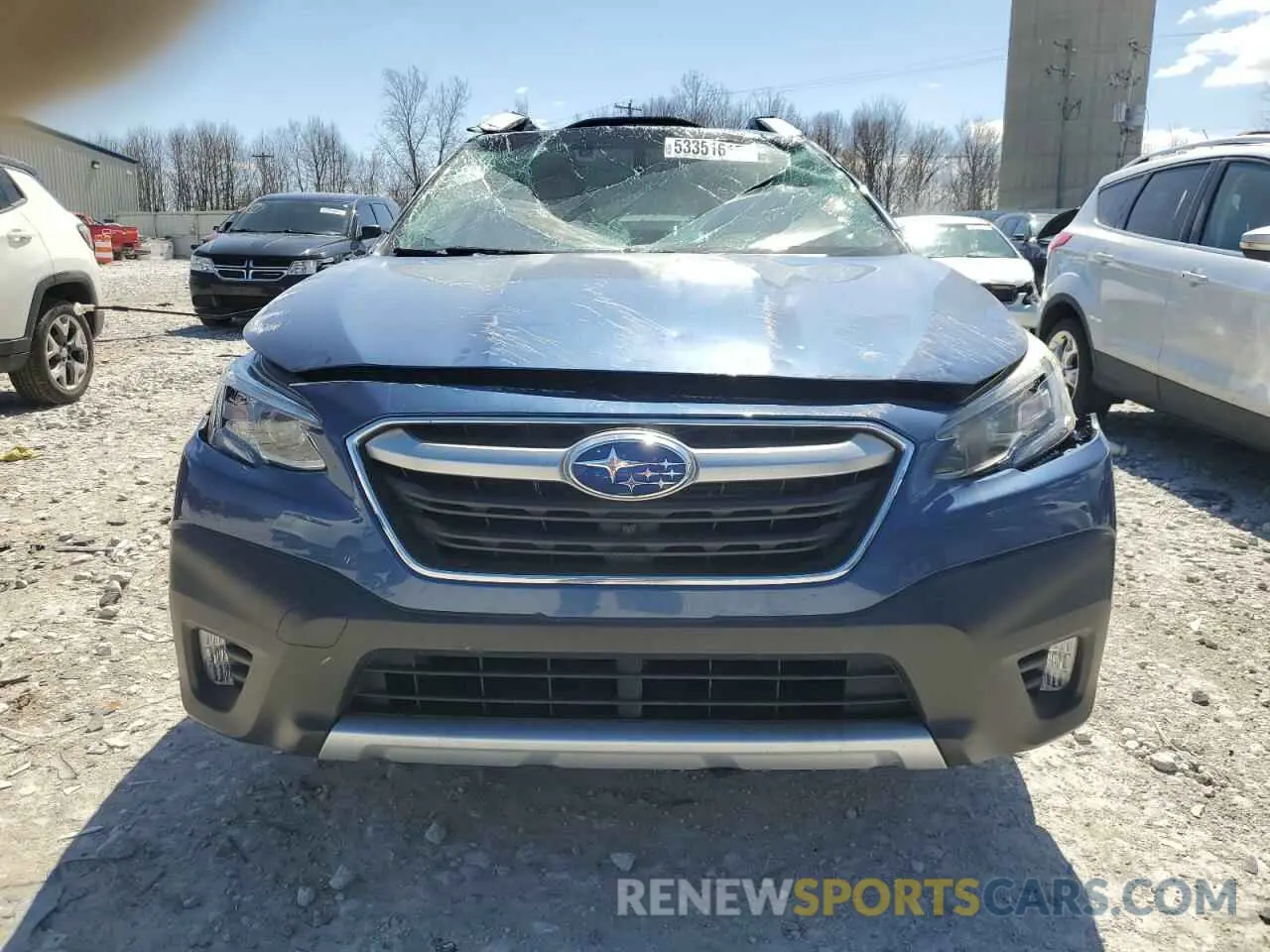 5 Photograph of a damaged car 4S4BTGPD5M3108812 SUBARU OUTBACK 2021