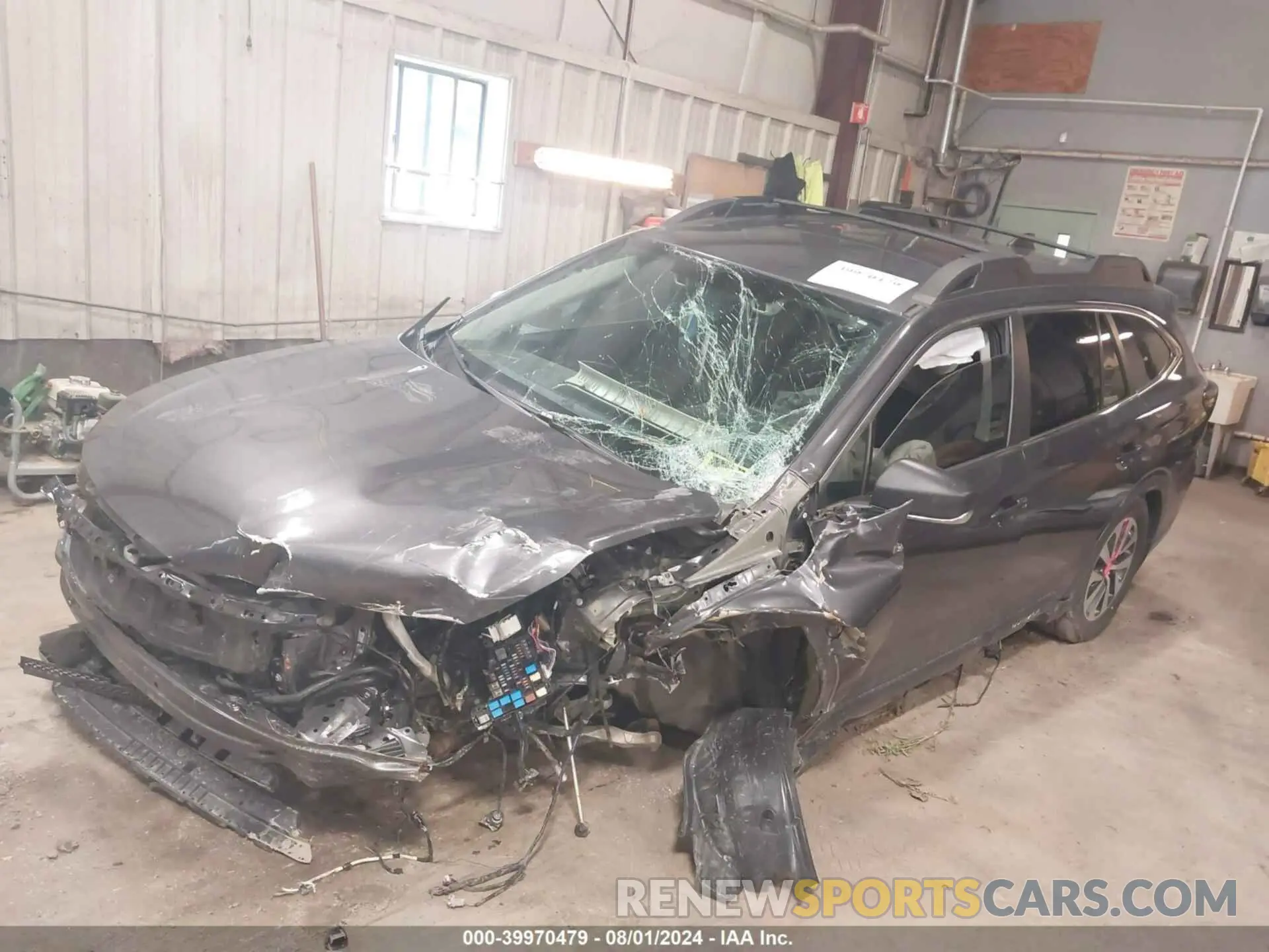 2 Photograph of a damaged car 4S4BTAAC3N3226579 SUBARU OUTBACK 2022