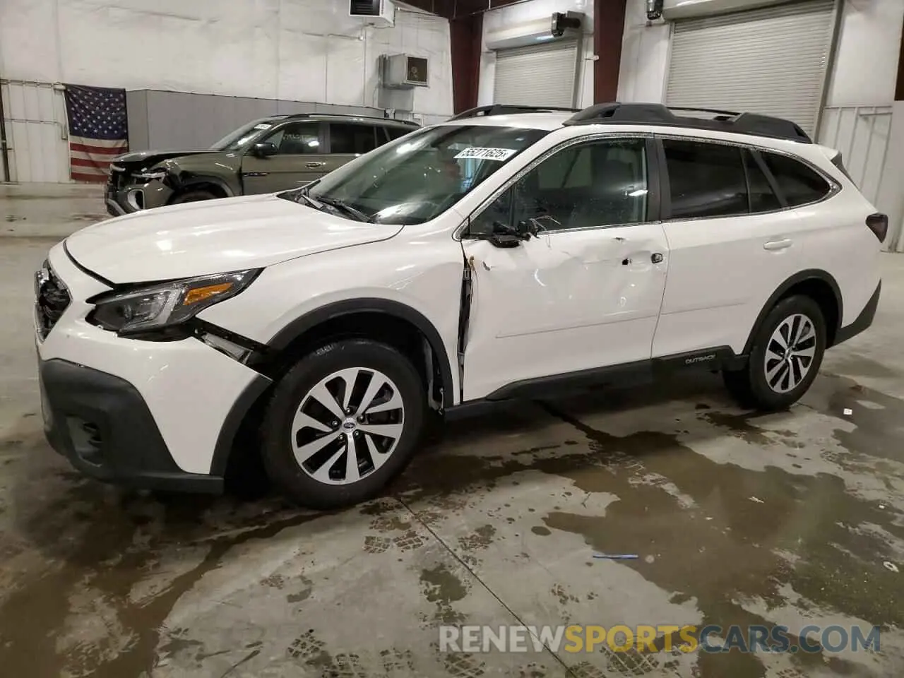 1 Photograph of a damaged car 4S4BTACC0N3132298 SUBARU OUTBACK 2022