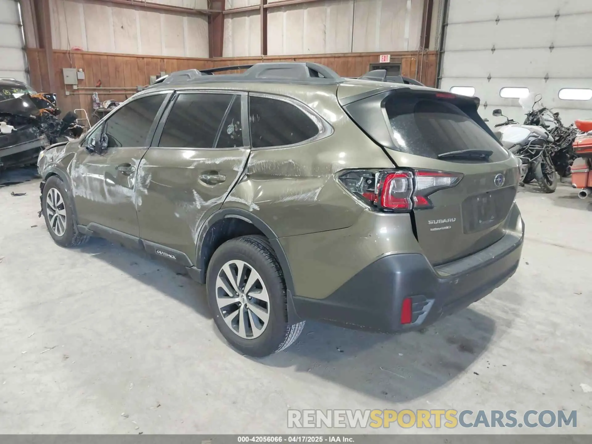 3 Photograph of a damaged car 4S4BTACC2N3112635 SUBARU OUTBACK 2022